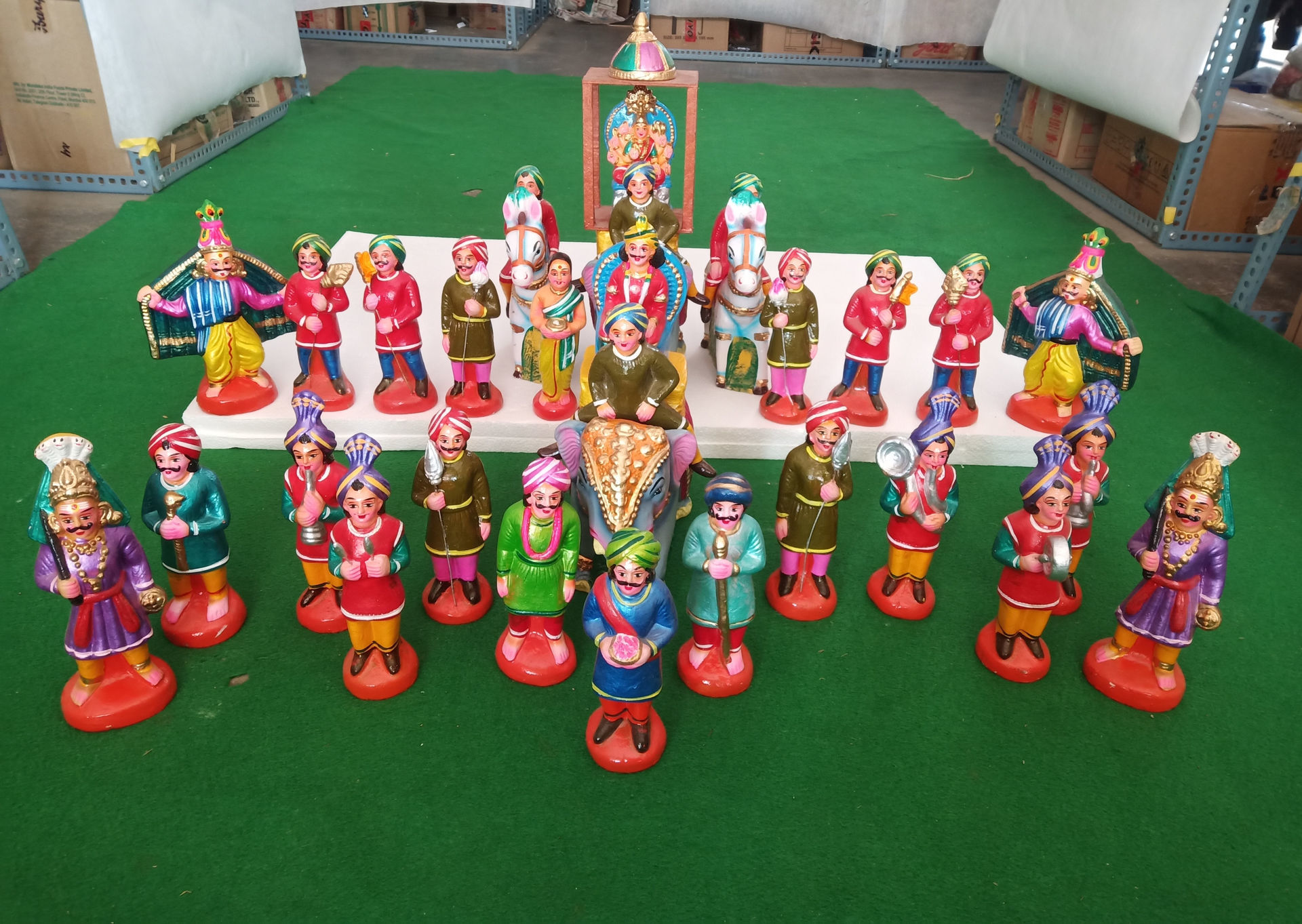 handmade golu dolls